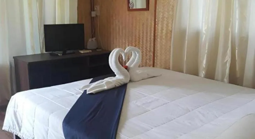 Bed in Bambooya Resort