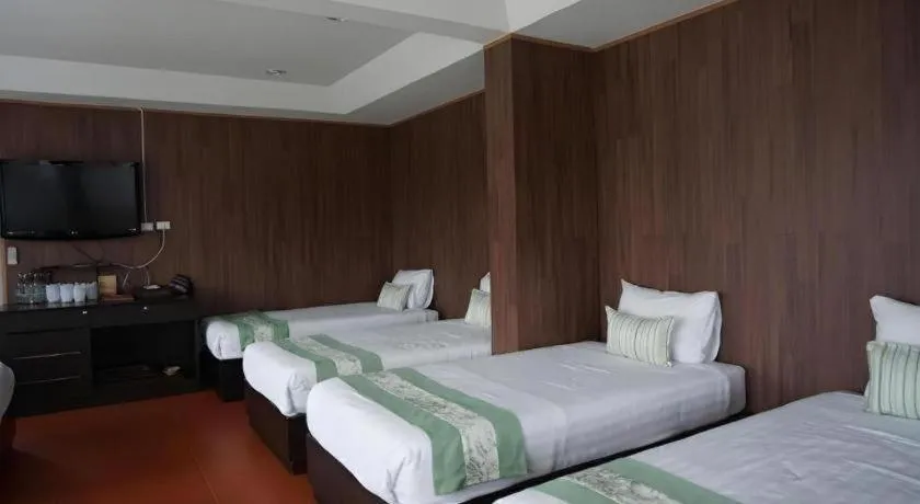 Bed in Kornwat Garden Resort