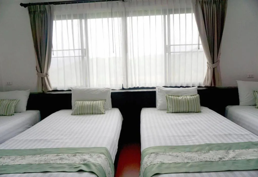 Bed in Kornwat Garden Resort