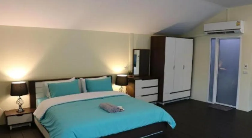 Bed in The Green House Kanchanaburi