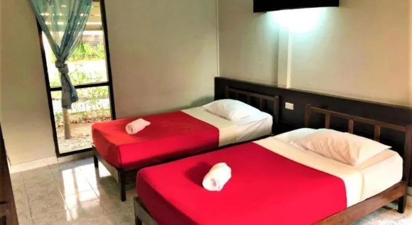 Bed in Samet Ville Resort