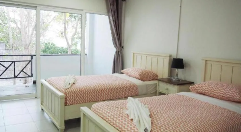 Bed in Samet Ville Resort