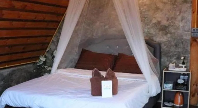 Bed in Rai Hyod Mei Resort