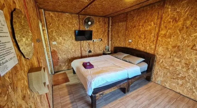 Bed in Rai Hyod Mei Resort