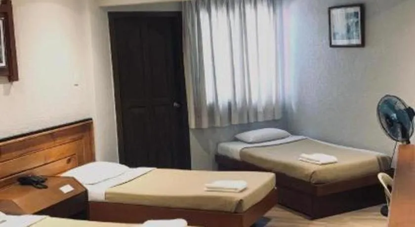 Bed in Baguio Palace Hotel