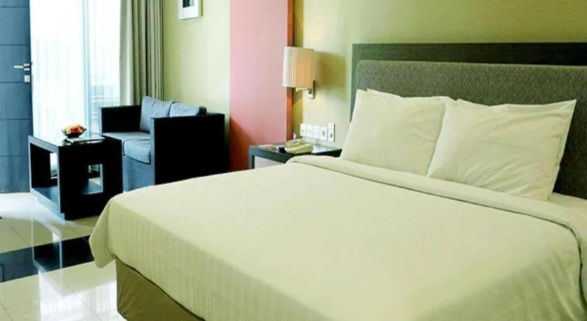 Bed in Grage Sangkan Hurip Resort & Spa