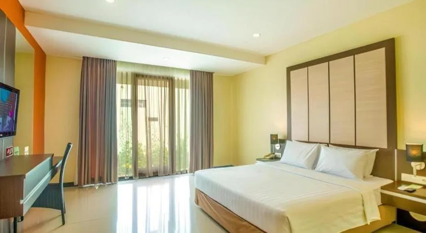 Bed in Grage Sangkan Hurip Resort & Spa