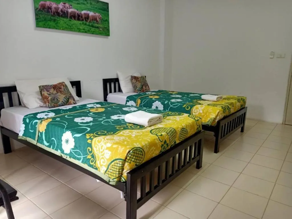 Bed in View Khaoyai House