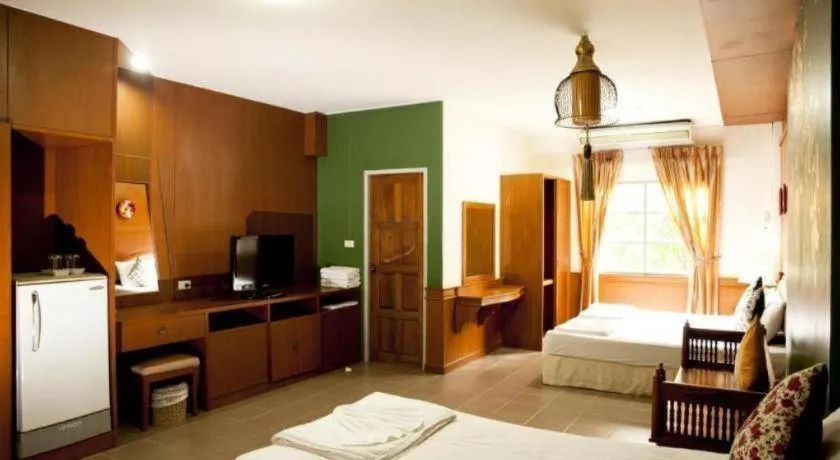 Bed in Hadsangchan Resort