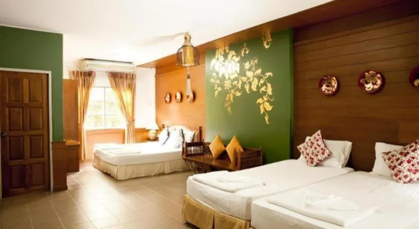 Bed in Hadsangchan Resort