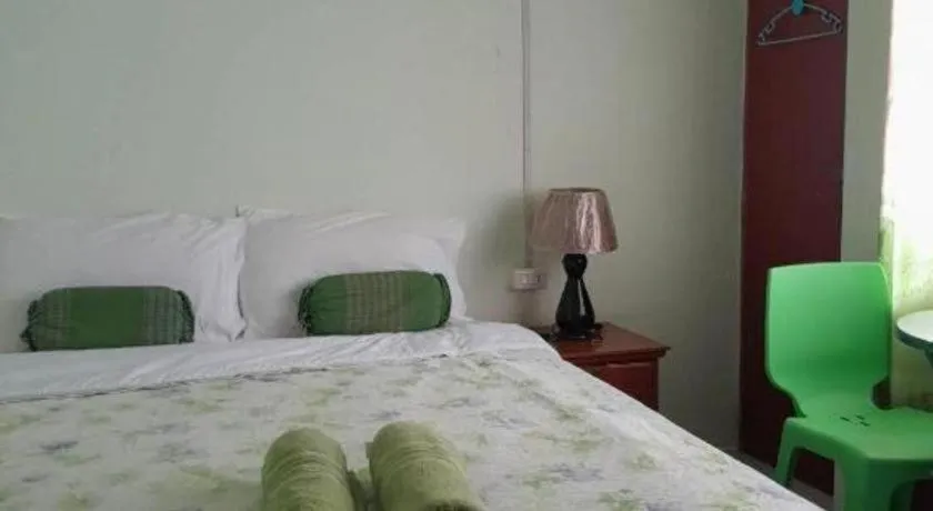 Bed in Chiangkhan Greenview Resort