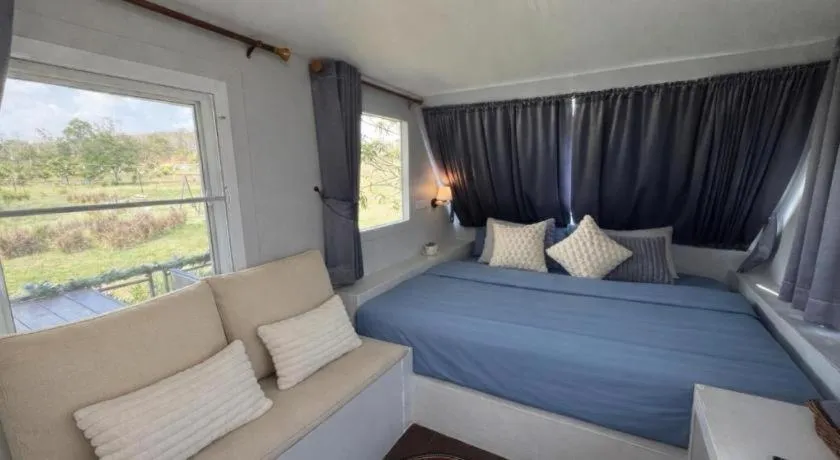 Bed in Mid-Mountain Home