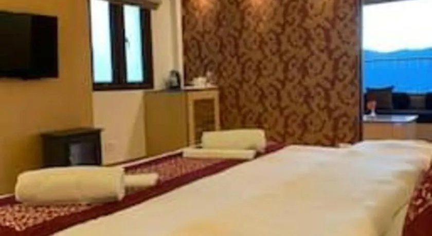 Bed in Hotel Tashi Delek