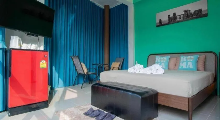 Bed in Charm Resort Cha-am