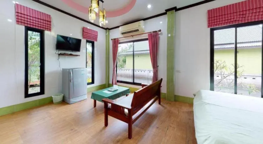 Bed in Coconut Resort