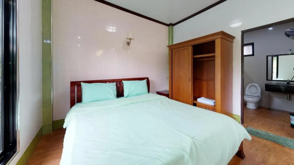 Bed in Coconut Resort