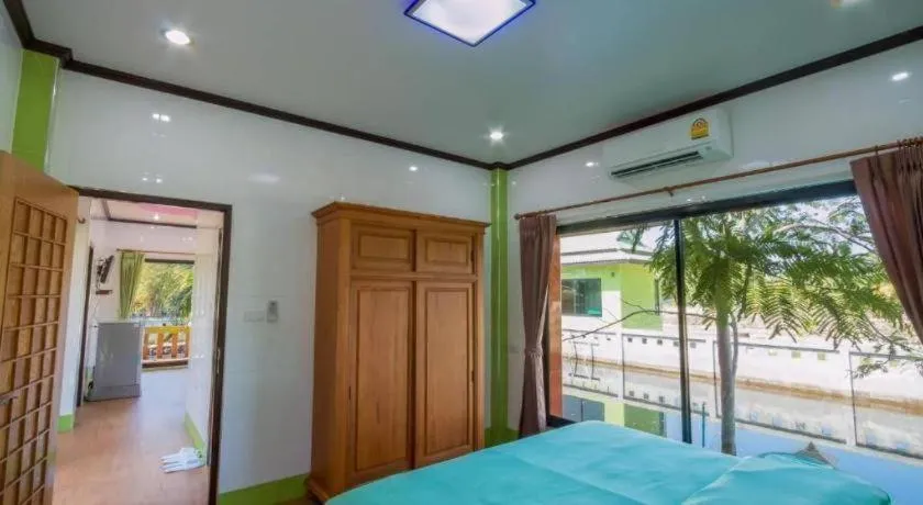 Bed in Coconut Resort