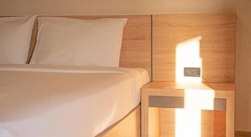 Bed in B2 Korat Night Market Boutique & Budget Hotel