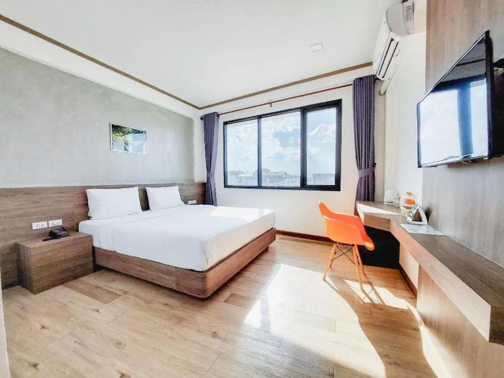 Bed in B2 Nakhon Si Thammarat Premier Hotel