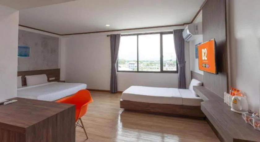 Bed in B2 Nakhon Si Thammarat Premier Hotel