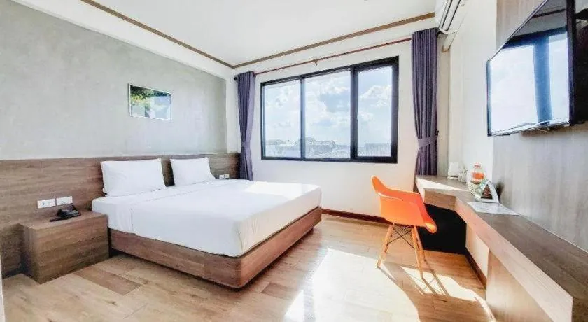 Bed in B2 Nakhon Si Thammarat Premier Hotel