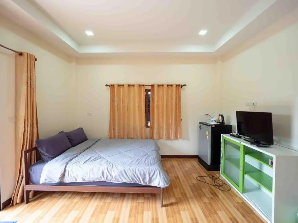 Bed in Chiw Rim Chon Resort Pak Chong