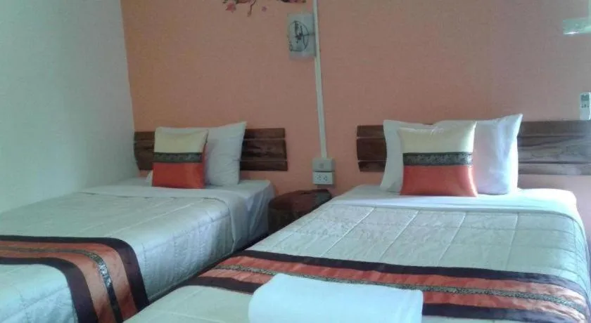 Bed in Huentai Resort