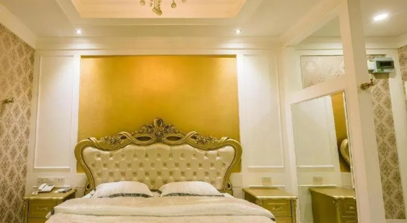 Bed in Hiso Potato Resort