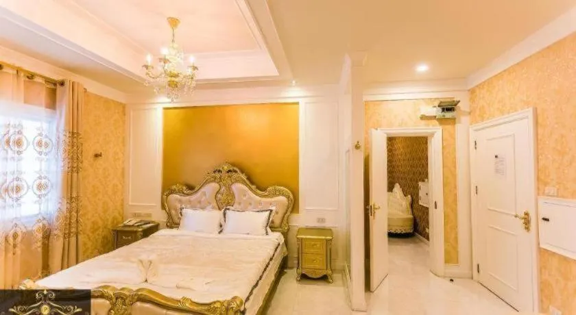 Bed in Hiso Potato Resort