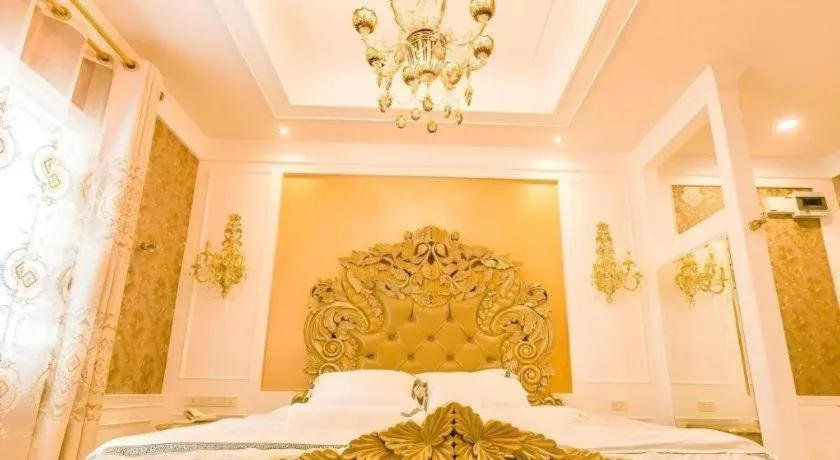 Bed in Hiso Potato Resort