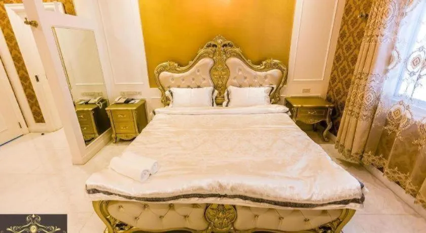 Bed in Hiso Potato Resort