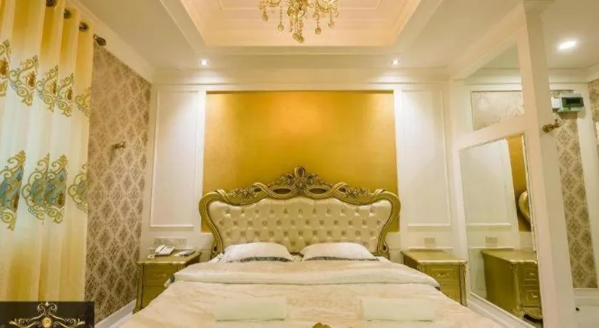 Bed in Hiso Potato Resort