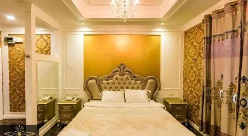 Bed in Hiso Potato Resort