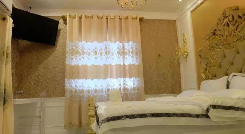 Bed in Hiso Potato Resort