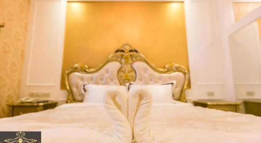 Bed in Hiso Potato Resort