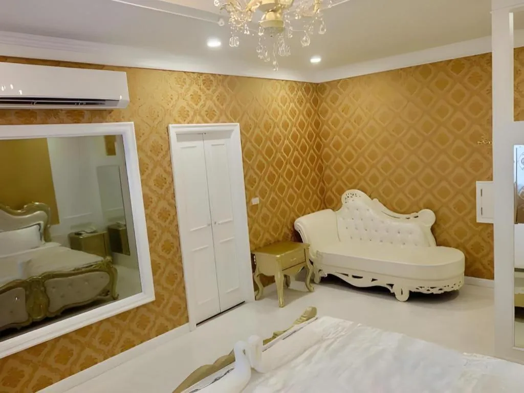 Bed in Hiso Potato Resort