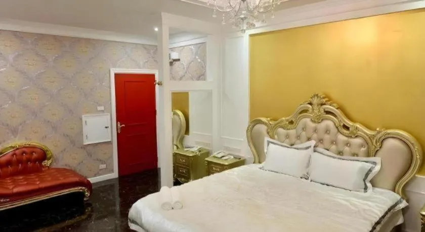 Bed in Hiso Potato Resort