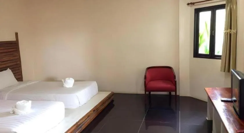 Bed in Baan Pan Din Resort