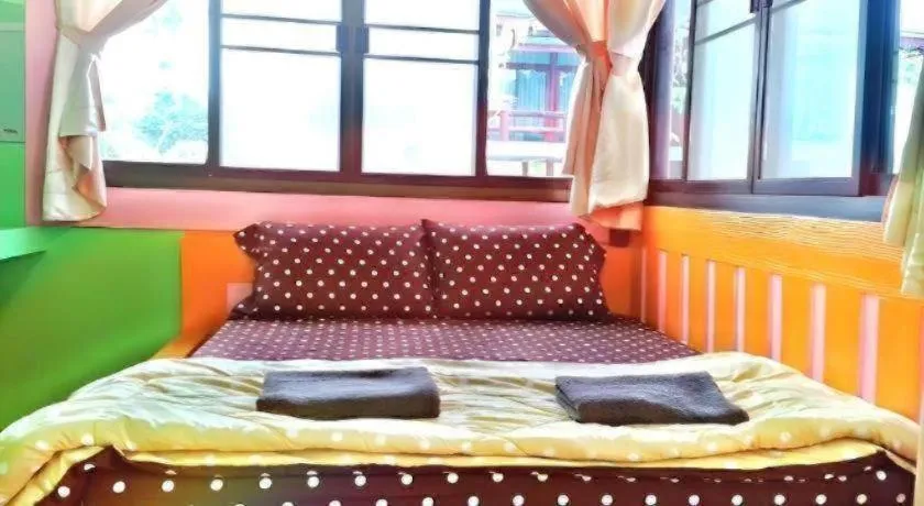 Bed in 42 Somwang Resort