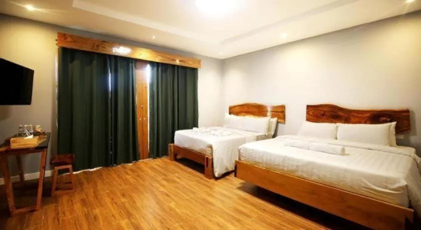 Bed in Bohol Casa Nino Beach Resort Dos