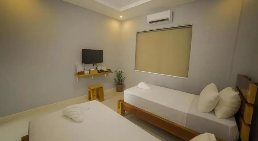 Bed in Bohol Casa Nino Beach Resort Dos