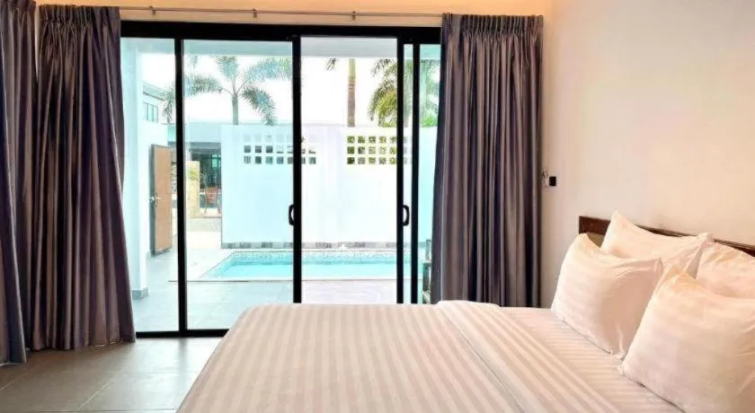 Bed in Chaolao Sea Breeze Resort