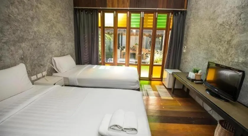Bed in Chababaancham Resort