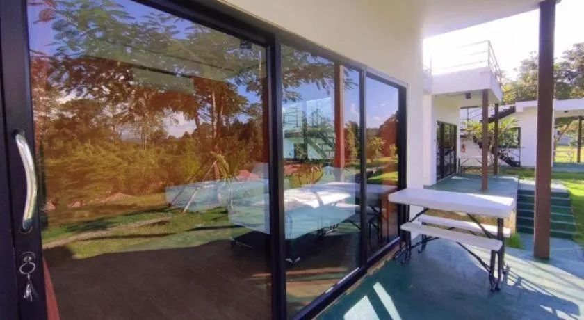 Bed in The Raft Land Resort