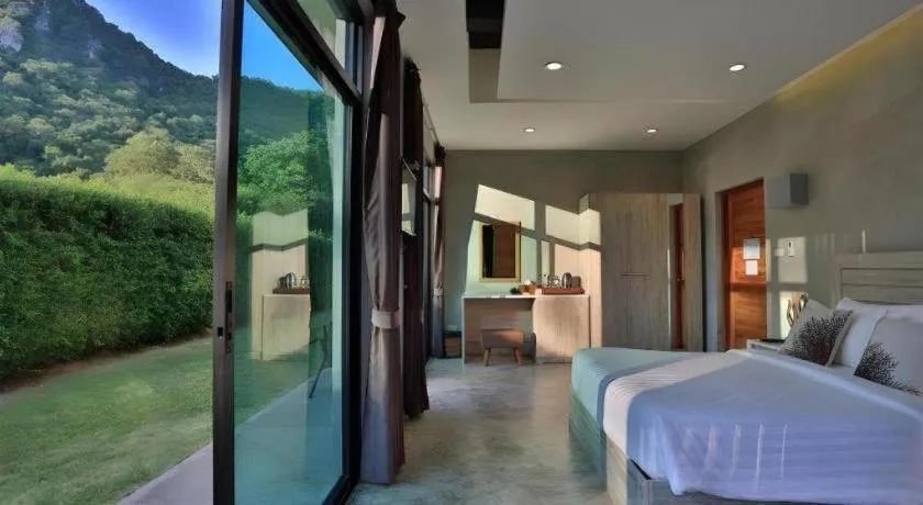 Bed in Curve360 Hotel Khao Yai