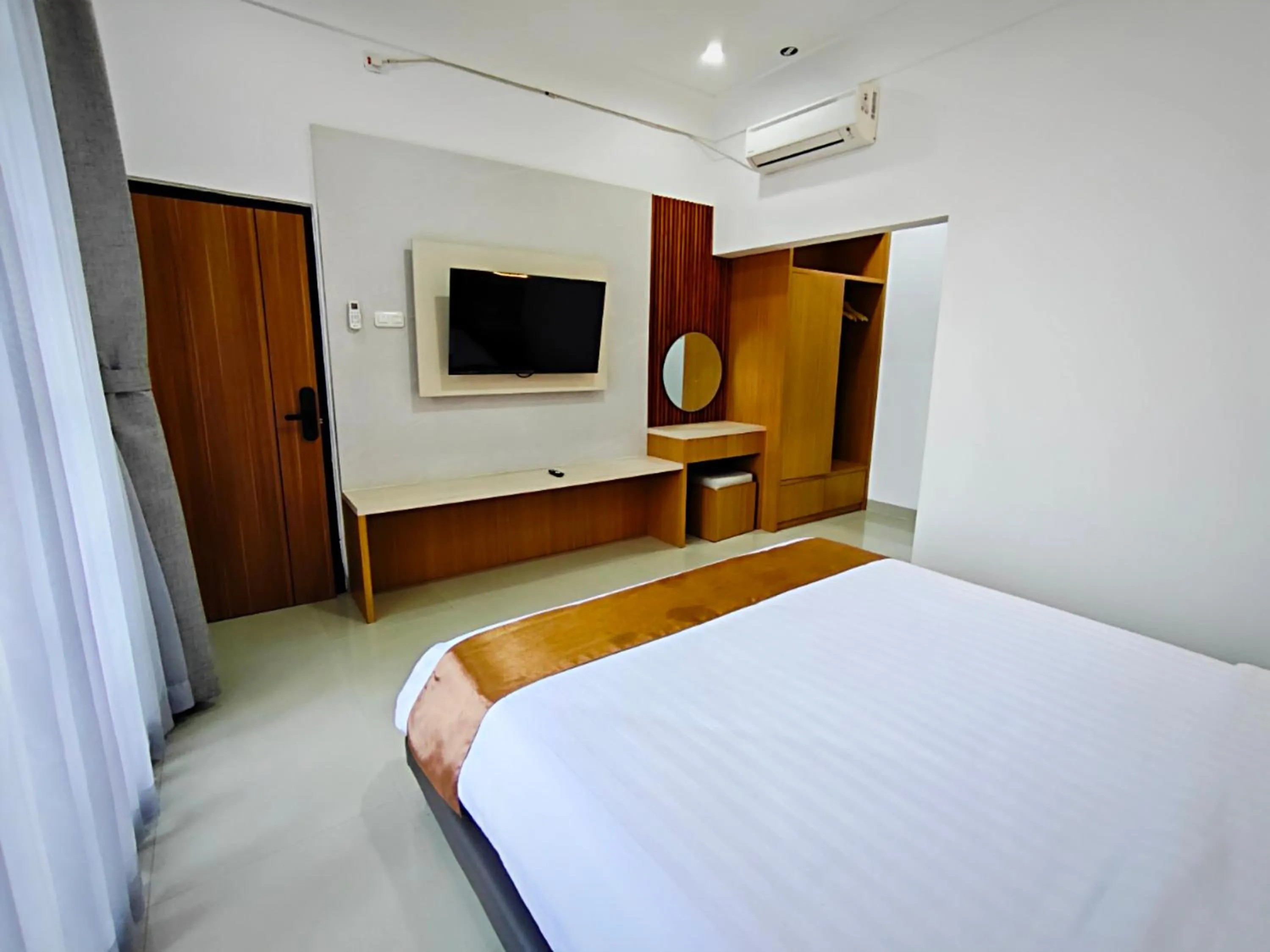 Bed in Twins Hotel Boutique Syariah