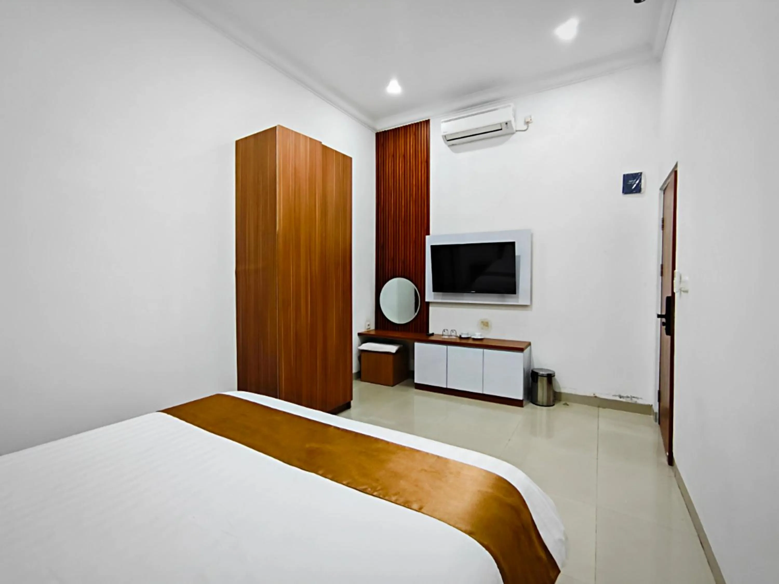 Bed in Twins Hotel Boutique Syariah