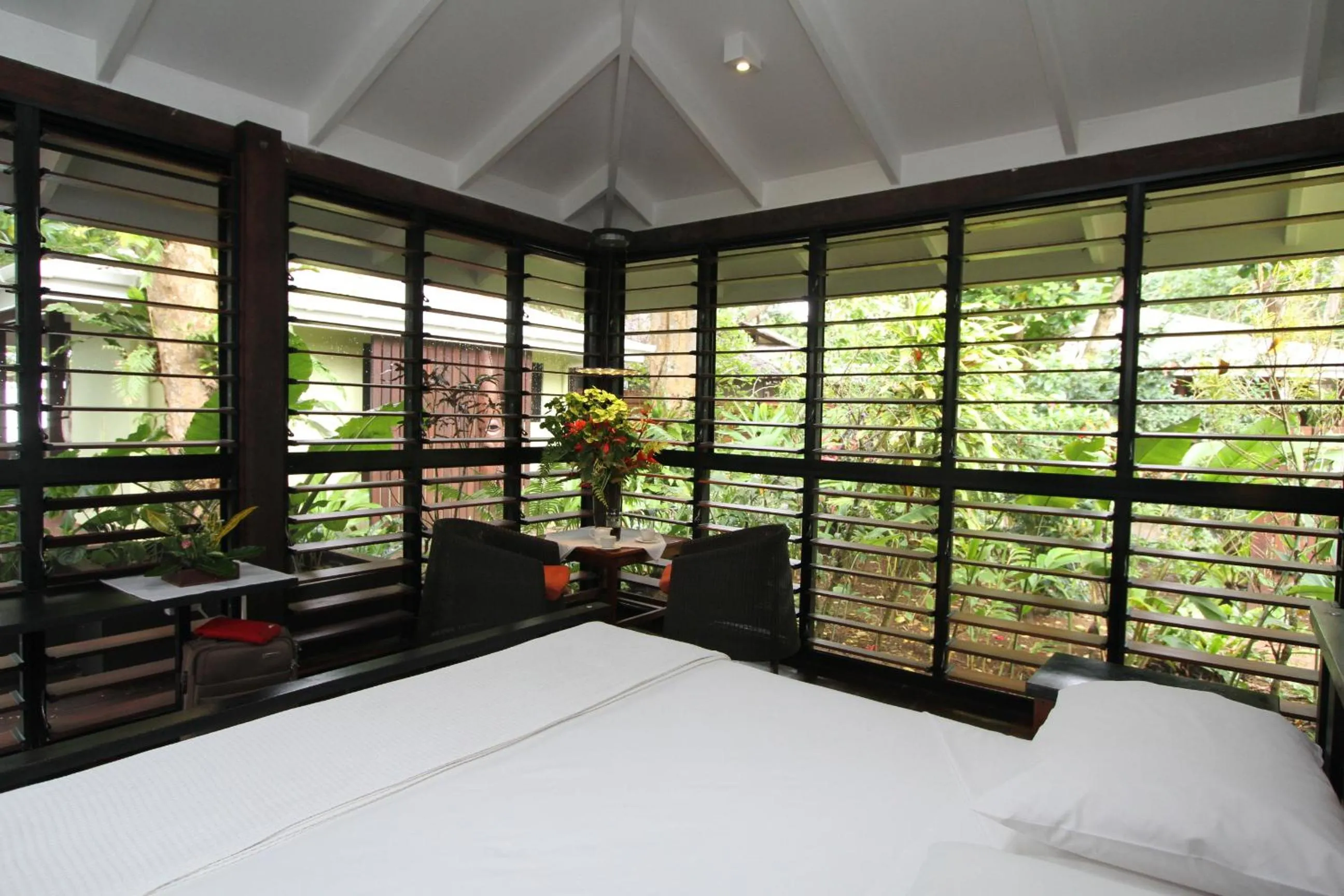 Bed in Barrier Beach Resort