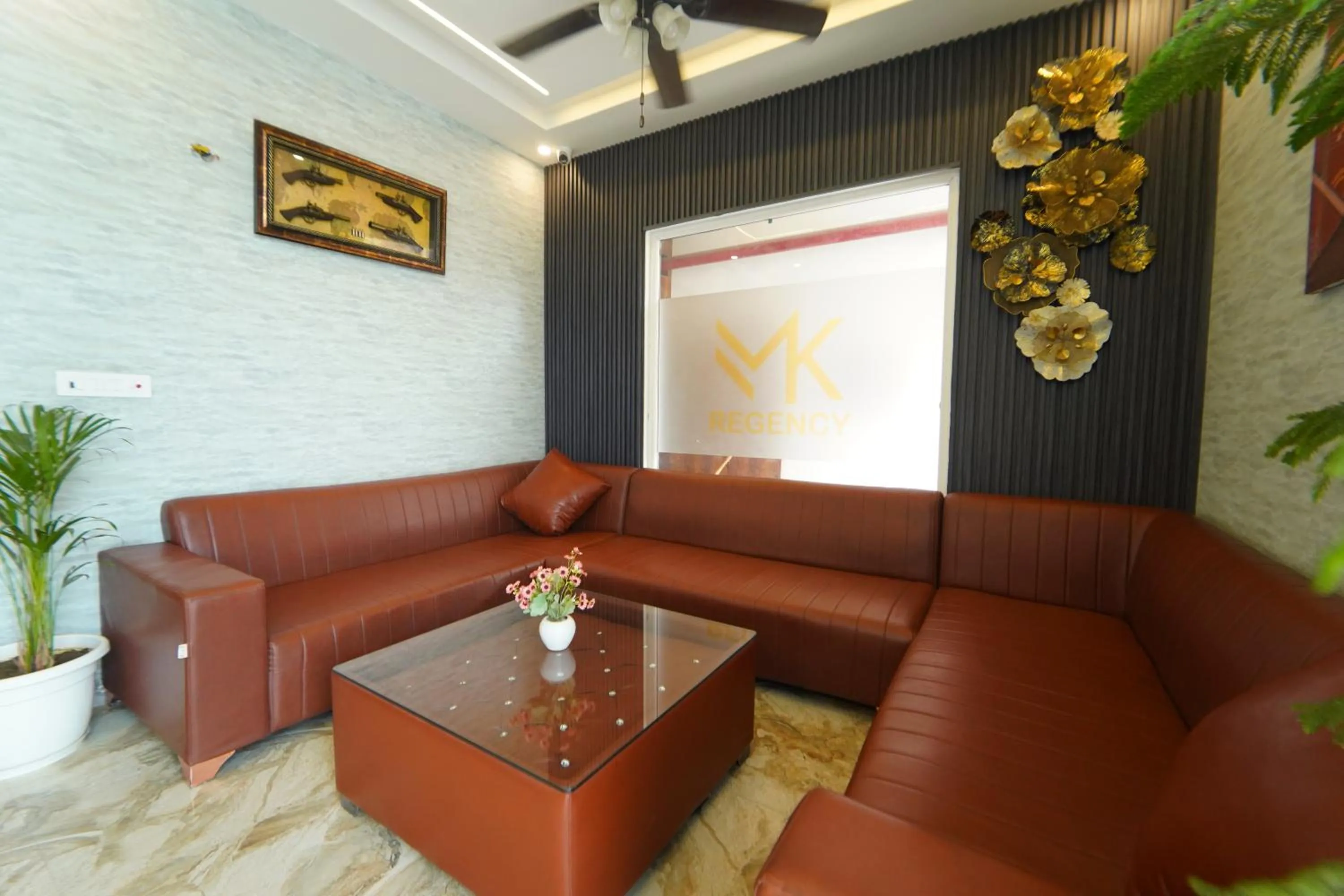 Seating area in MK Regency