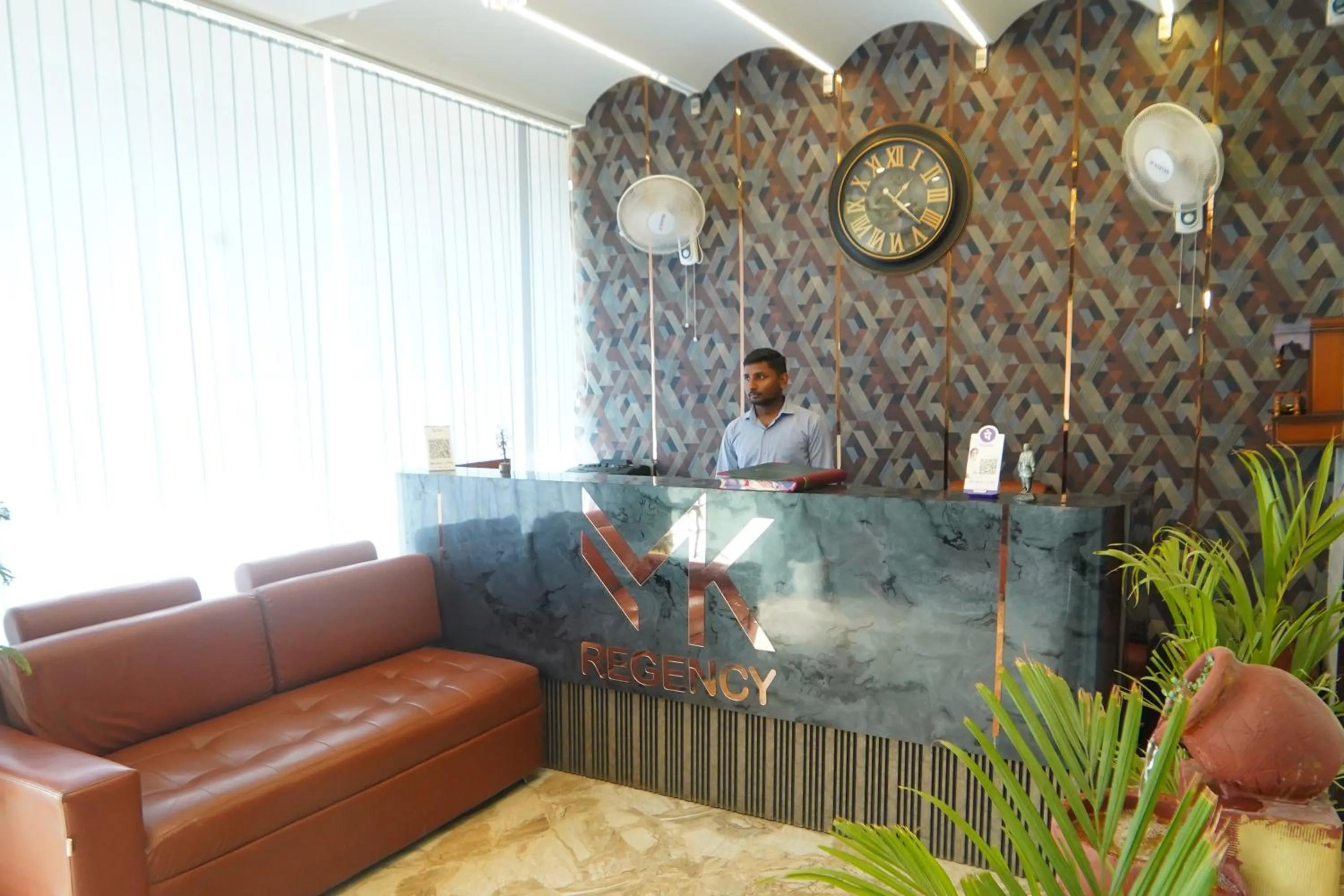 Lobby or reception in MK Regency